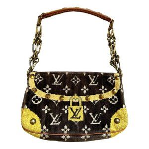 Louis Vuitton velvet trompe loeil Bag